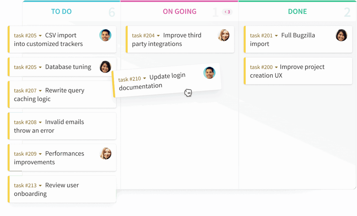 kanban board