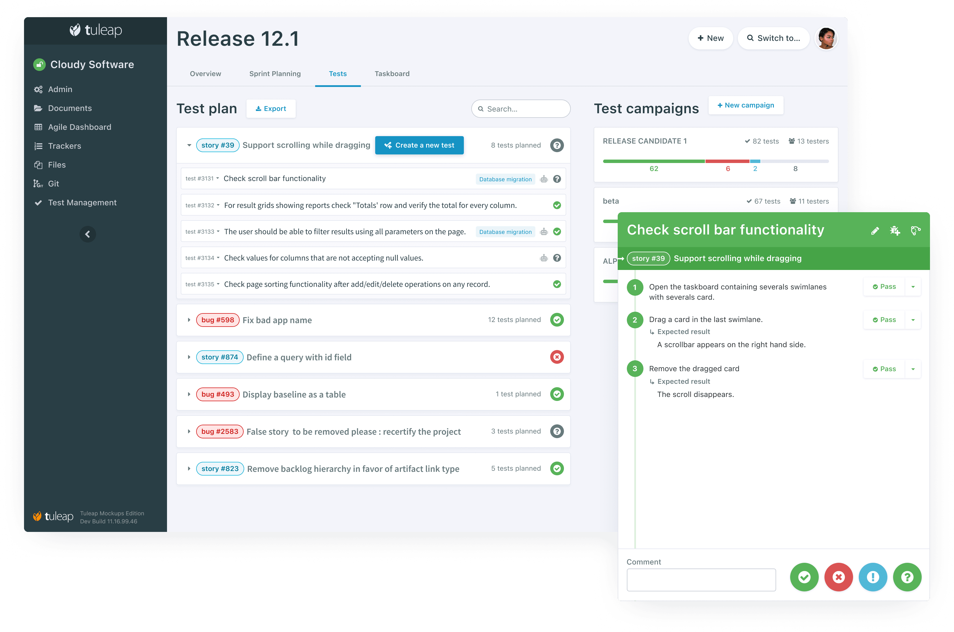 QA and test management