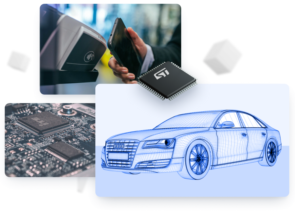 STMicroelectronics business fields