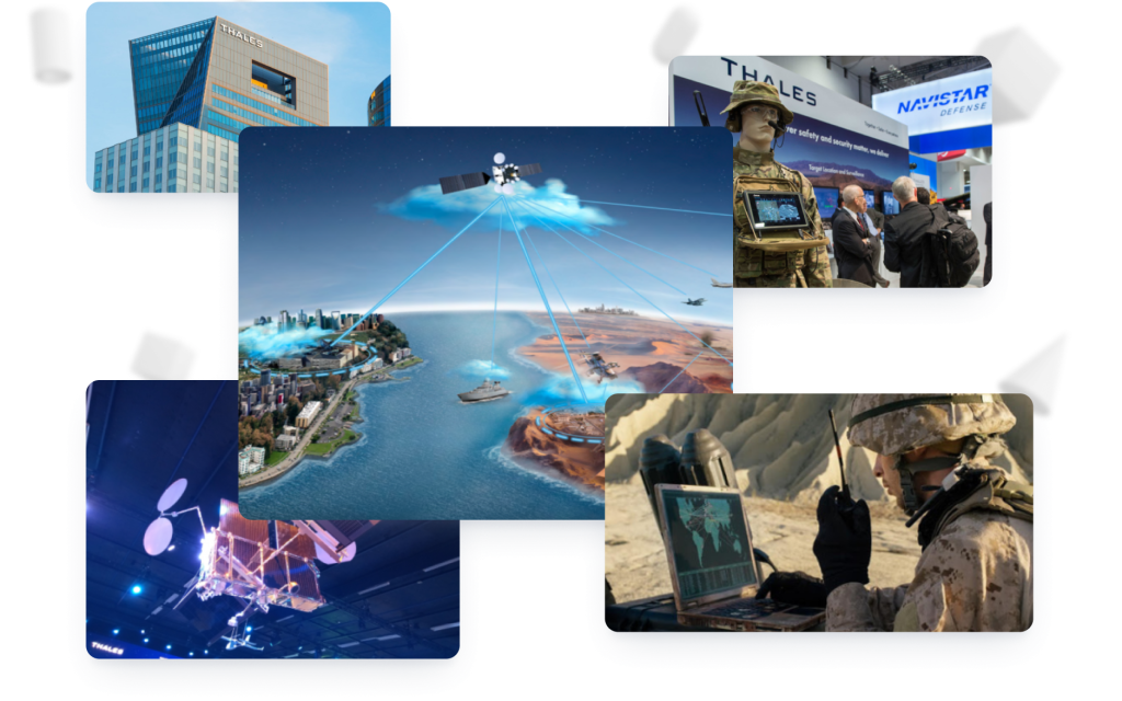 Thales business fields