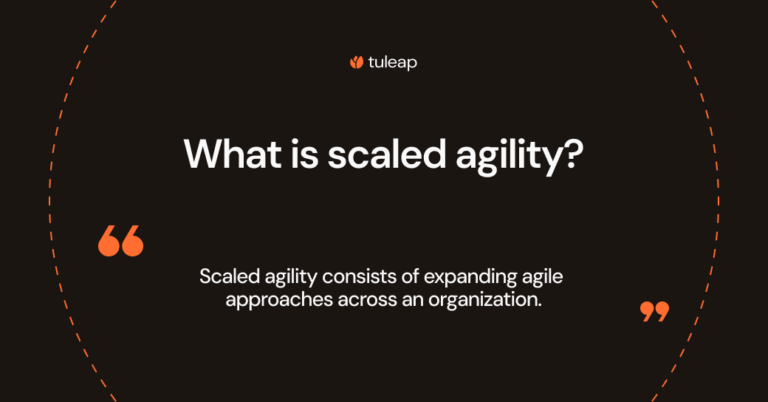 What is scaled agility?