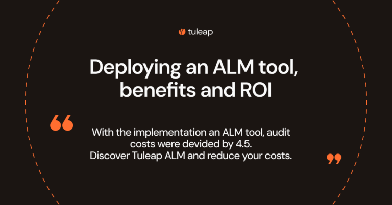Deploying an ALM tool, benefits and ROI