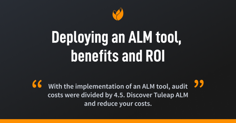 Deploying an ALM tool, benefits and ROI