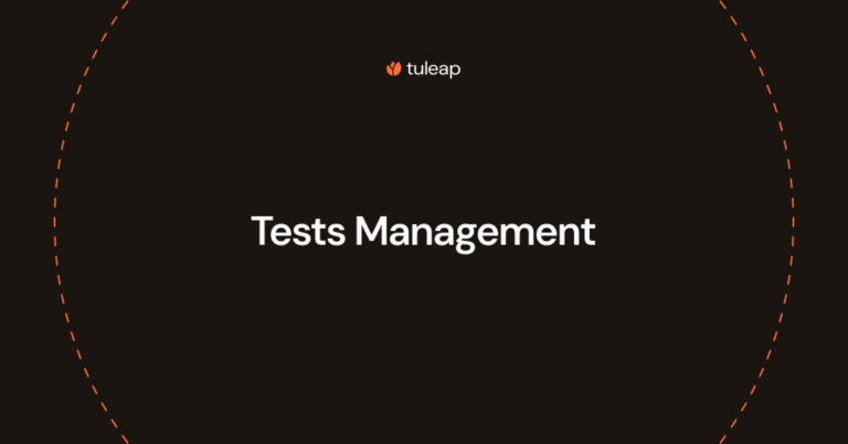 Tests Management